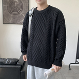 MY8267男士毛衣秋冬季潮流针织衫青少年学生款羊毛衫常规37加绒47，男装针织衫/毛衣，四季星座303A