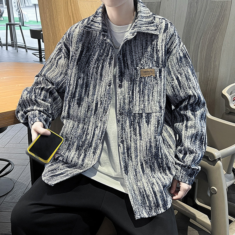 男装夹克男奢侈风新款外套衣服潮牌上装春季新款JK2024,男装夹克,四季星座303A