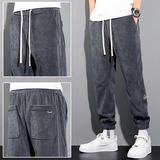 男秋季宽松大码灯芯绒韩版潮百搭雪尼尔K39常规35元加绒45元，男装卫衣，四季星座303A