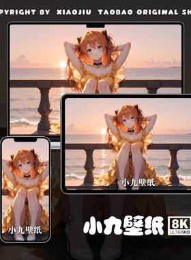 8K壁纸 明日香-23 EVA新世纪福音战士动漫手机平板电脑高清壁纸