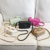 包休闲小方包单肩斜挎包简约女士包袋纯色手机包耐磨质优简约轻便