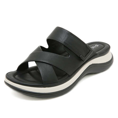 4003-4亚马逊新款2026欧美厚底跨境大码轻盈甜美女拖鞋女耐磨