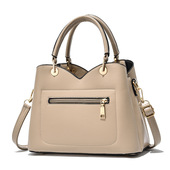 简约2021新款 手提包女大容量中年妈妈包单肩斜挎质优耐磨 简约时尚