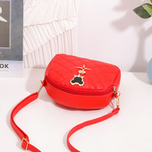 小圆包单肩斜挎包时尚 五金手机包跨境小包包女包耐磨质优简约轻便