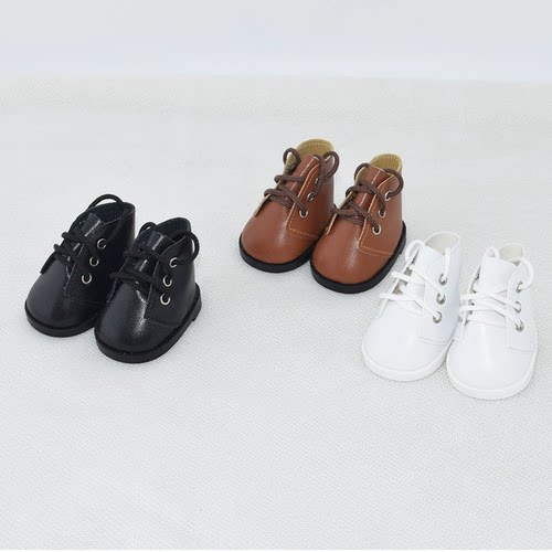 40cm棉花小熊手办玩具鞋 警察军事玩偶公仔换装娃娃鞋子6.5*4.2CM