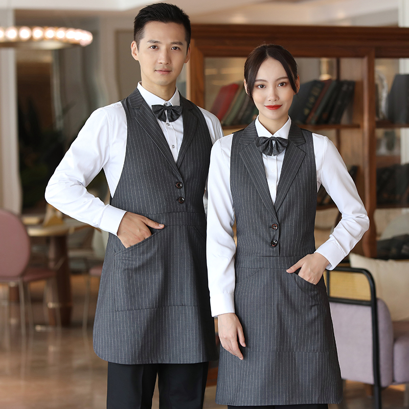 亿珑时尚咖啡厅酒吧吧台工作制服