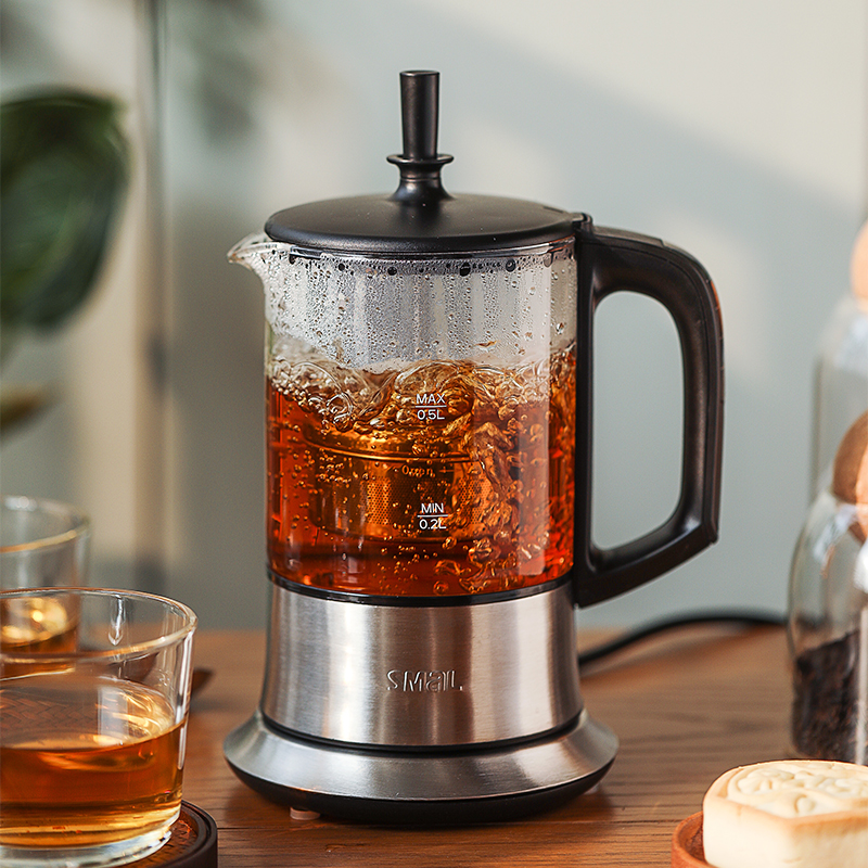 西摩黑茶普洱茶煮茶器玻璃自动煮茶壶电热保温煮茶机办公室
