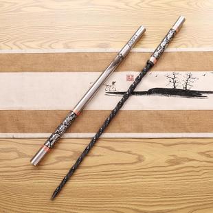 大话西游至尊宝雕刻反接扭转龙骨锏工艺品摆件 反接金箍棒