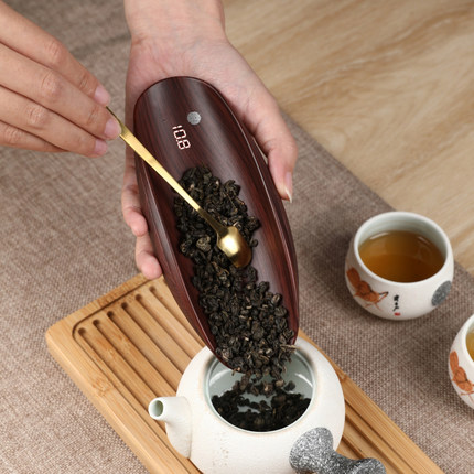 高精度小型茶则电子秤迷你称茶荷普洱茶叶秤茶道专用克数称重精准