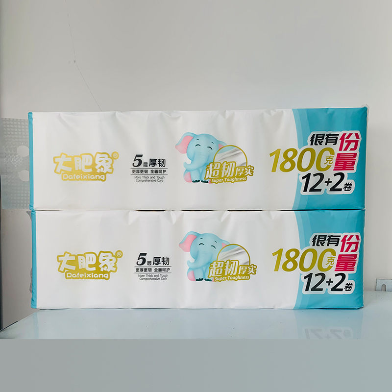 大肥象無芯卷紙1800g家用實惠