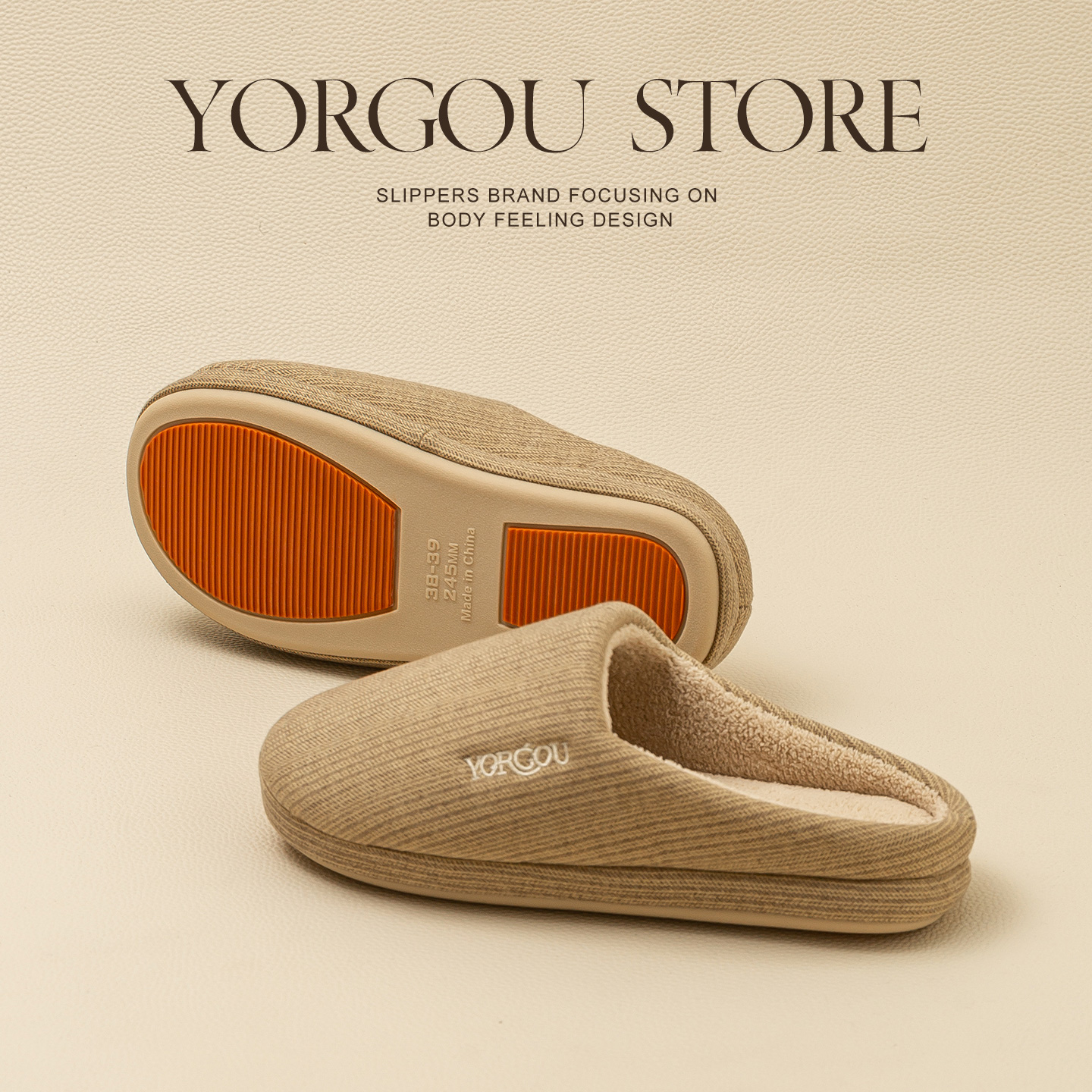 远港软底静音拖鞋日式家用防滑男