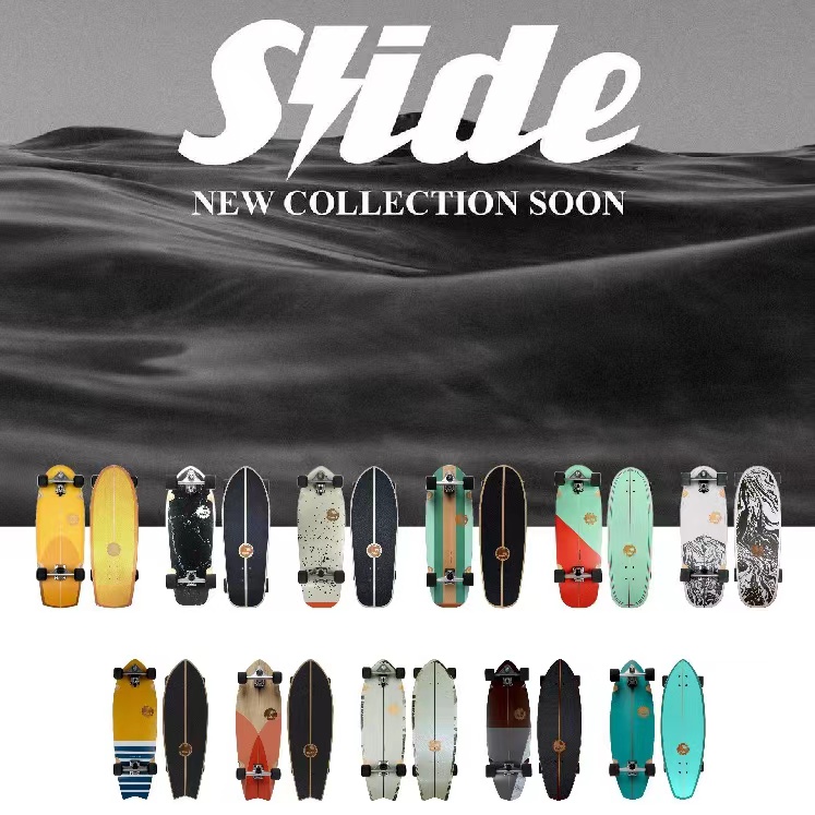 slide加拿大枫木陆地冲浪板