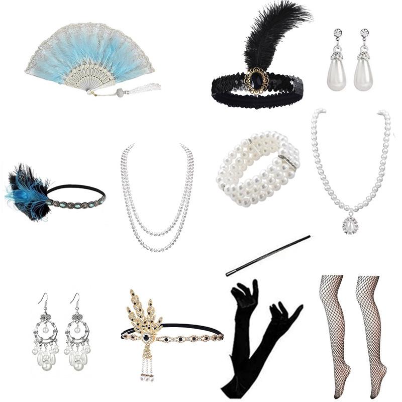 1920s年代复古中世纪风格高端头