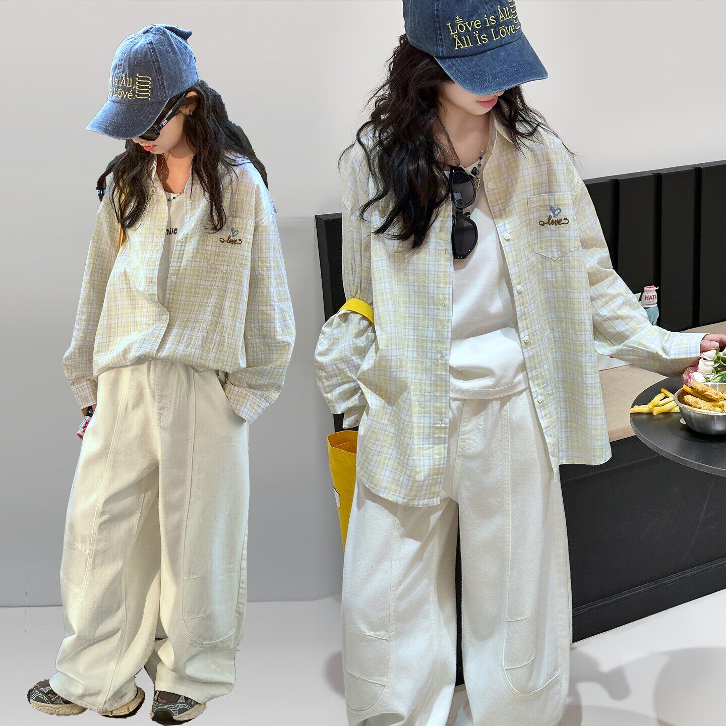 时髦女童中大童春秋季新款衬衫装洋气长袖潮春天2026上衣外套儿童