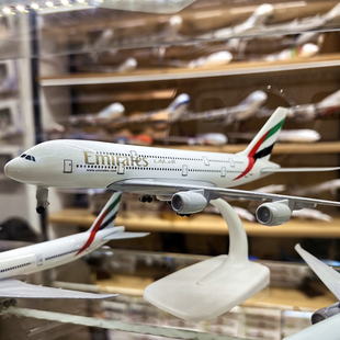 20cm空客A380金属合金飞机模型 国航波音747南航787航空摆件仿真