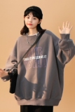 21年秋冬圆领卫衣197-5-WY033-P48-控价58，女装卫衣/绒衫，星座197-5