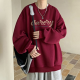 wassuphappy美式卫衣男款春秋季潮牌港风大码休闲外套宽松上衣服，男装卫衣，电商A336-1
