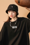 21年秋冬重磅纯棉长T197-5-CX020-P28-控价38，女装T恤，星座197-5