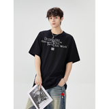 2025夏季新款印花短袖T恤A336-1-HH1397-P28-限价38（纯棉），商品下架区，电商A336-1