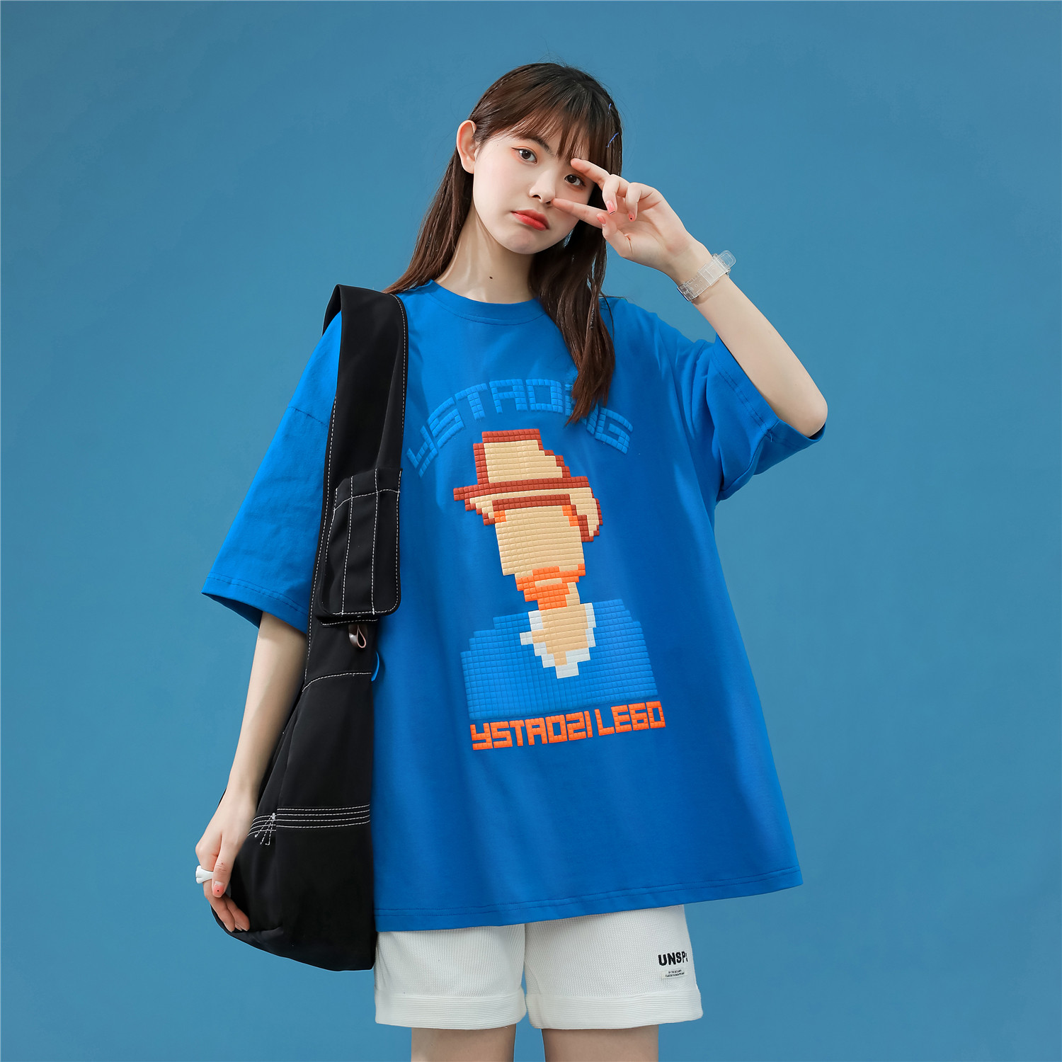 2022年夏季新款短袖197-5-DX159-P45,女装T恤,星座197-5