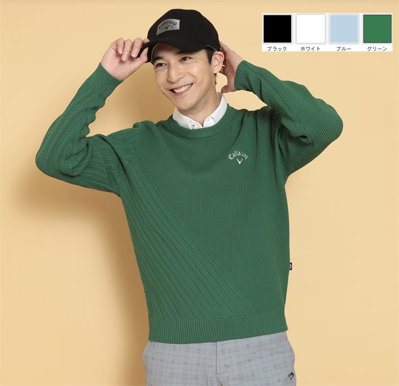 24秋冬圆领高尔夫球服Callaway