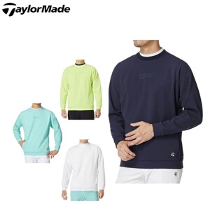 25年秋冬日本TaylorMade泰勒梅高尔夫男装长袖圆领运动衫卫衣T恤