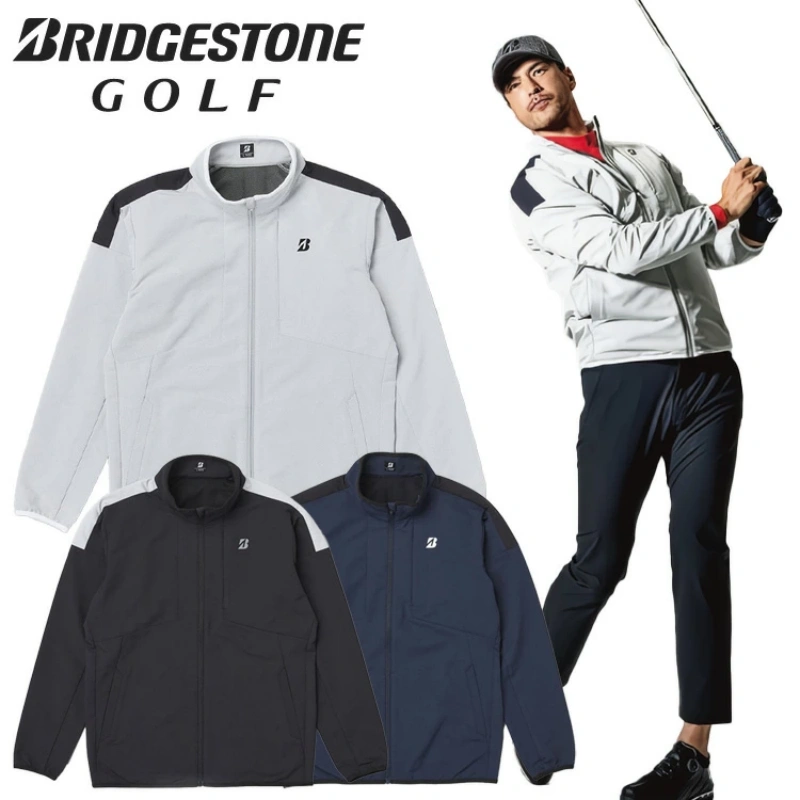 日本BRIDGESTONE男士高尔夫外套