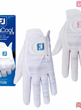 25年新款日本正品FJ Footjoy女士高尔夫手套左右手双手用golf配饰