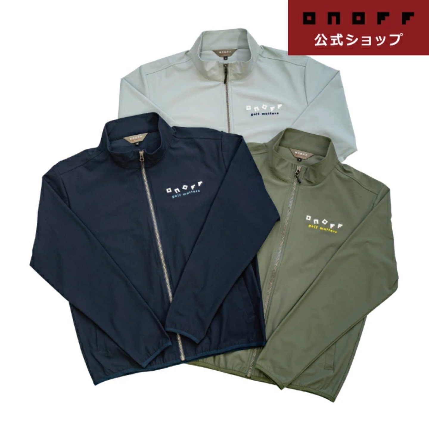 25年春夏日本ONOFF Golf高尔夫男装轻薄防晒衣夹克外套正品代购