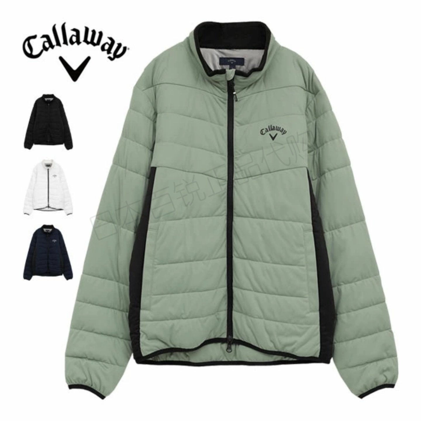 日本正品Callaway卡拉威25新款男高尔夫球服秋冬抓绒保暖外套代购