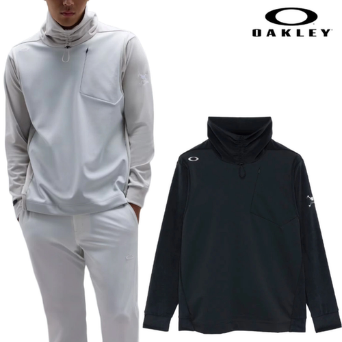 26新秋冬日本Oakley欧克利高尔夫球服男装高领保暖长袖套头衫正品
