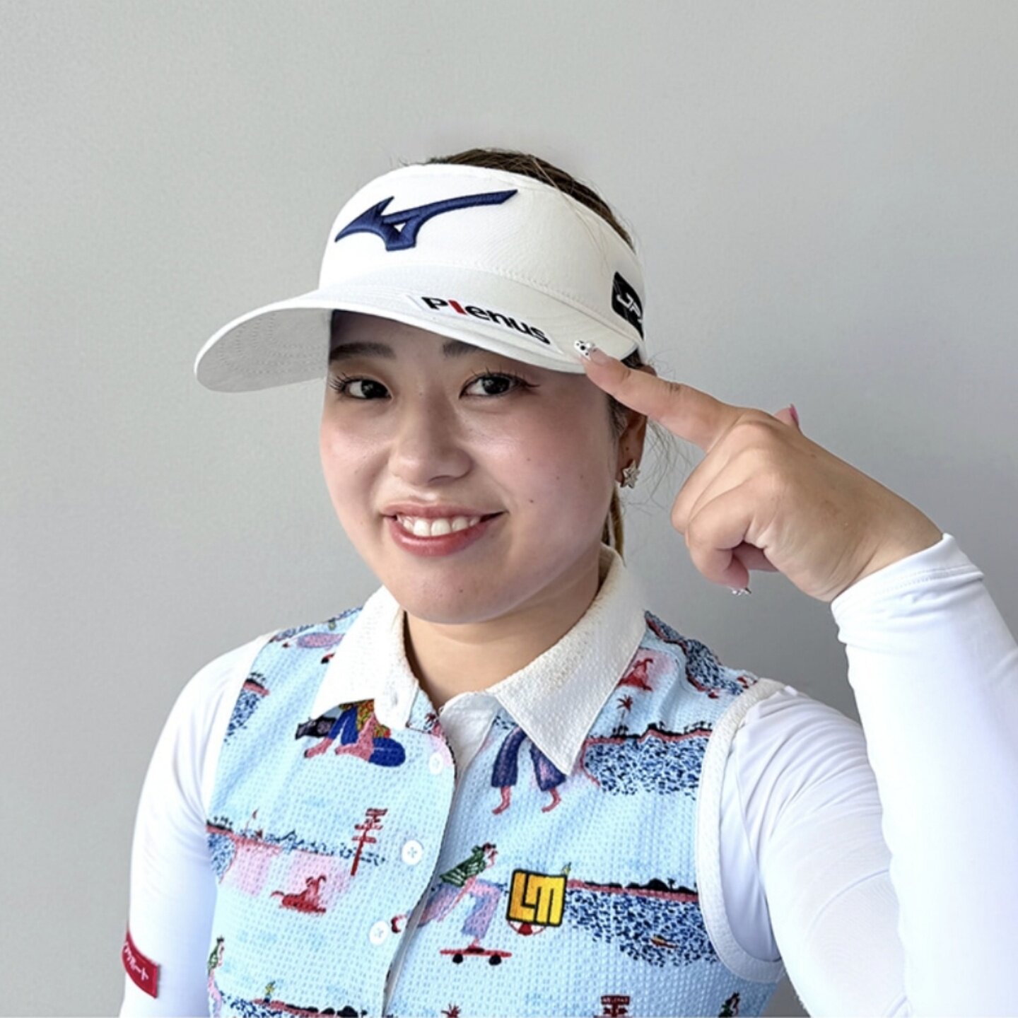 巡回赛限量版Mizuno美津浓防晒刺绣标男女纯棉高尔夫球帽26新正品