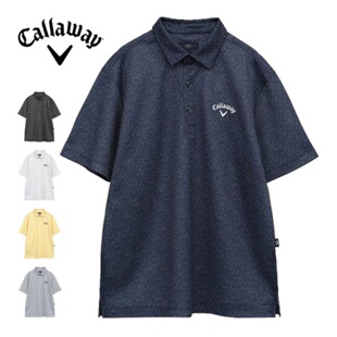 高尔夫男装Callaway卡拉威网眼透气25春夏短袖T恤POLO衫日本代购
