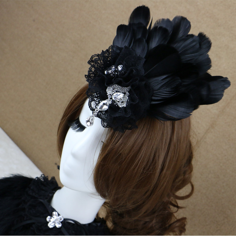 Accessoire coiffure en Laine plumes - Ref 1202977 Image 3