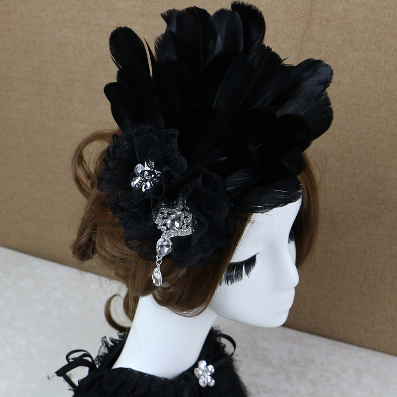 Accessoire coiffure en Laine plumes - Ref 1202977 Image 5