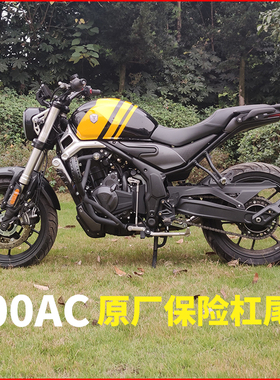 适配隆鑫无极500AC尾架复古摩托车主站架改装货架后备箱架大撑