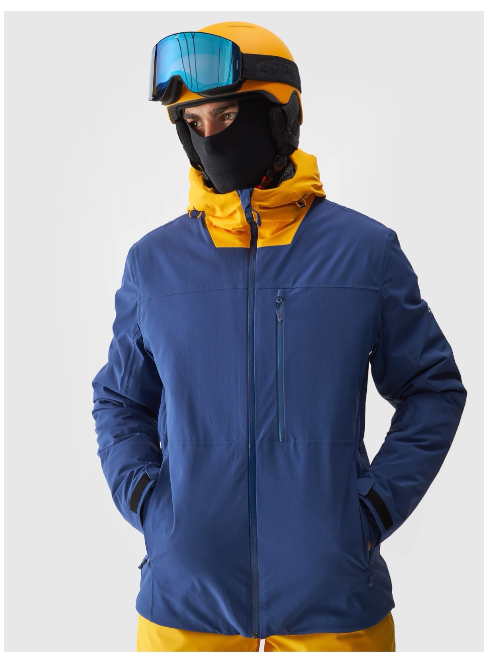 外贸原单出口波兰4F男款滑雪服3M新雪丽棉服24年款高端自发热内衬