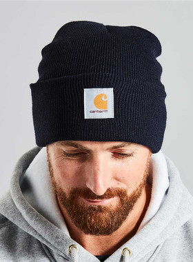 【美国购入】正品Carhartt A18潮流情侣毛线帽秋冬保暖针织冷帽