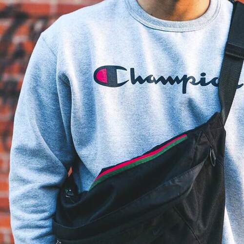 潮流圆领卫衣CHAMPION圆领