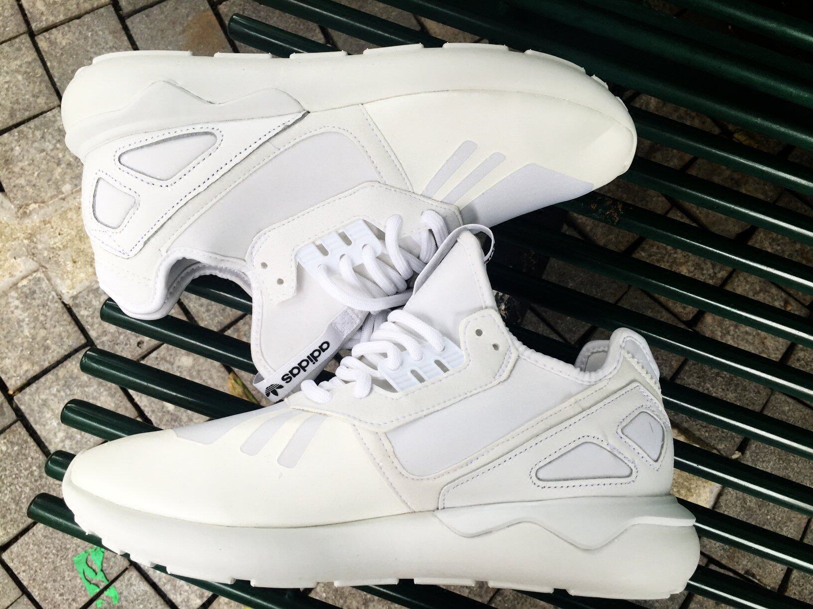 adidas tubular runner 阿迪达斯纯白小Y3 s83141 m19648黑白小Y3