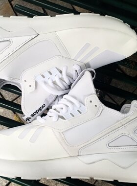 adidas tubular runner 阿迪达斯纯白小Y3 s83141 m19648黑白小Y3