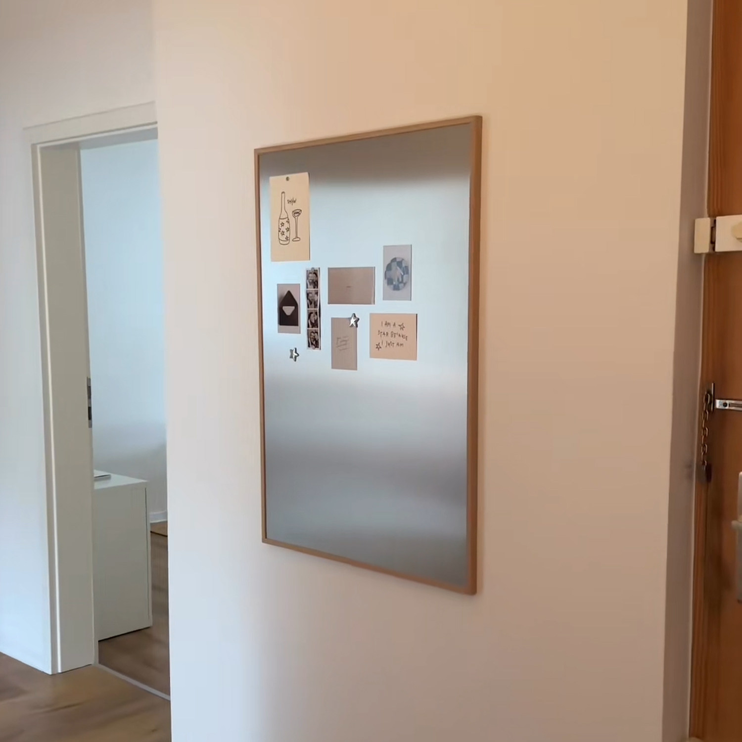 磁吸不锈钢装饰画冰箱贴照片收纳软装墙贴电表箱挂画新家乔迁礼物