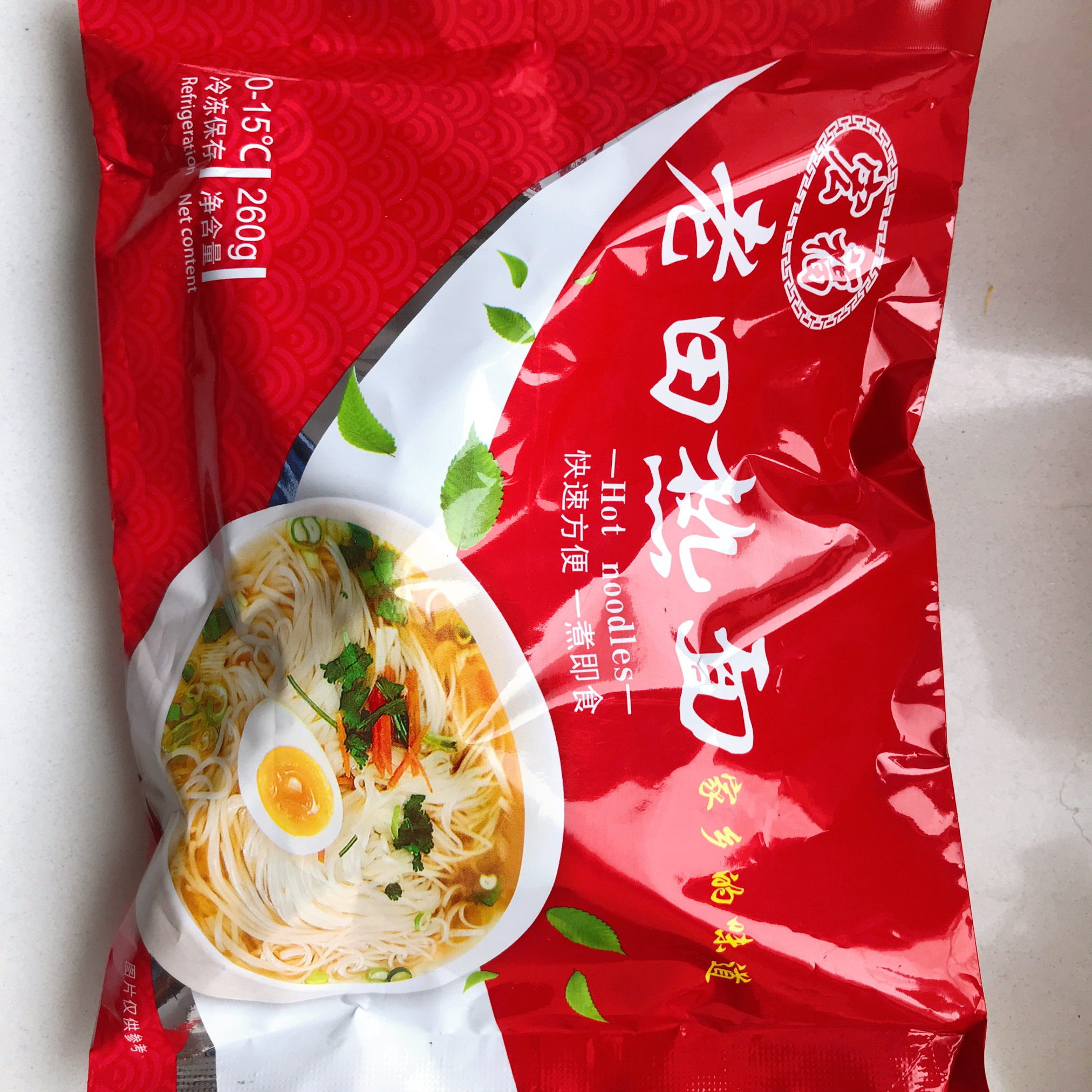 正宗勃利老田热面10袋起卖 包邮 冷面热做