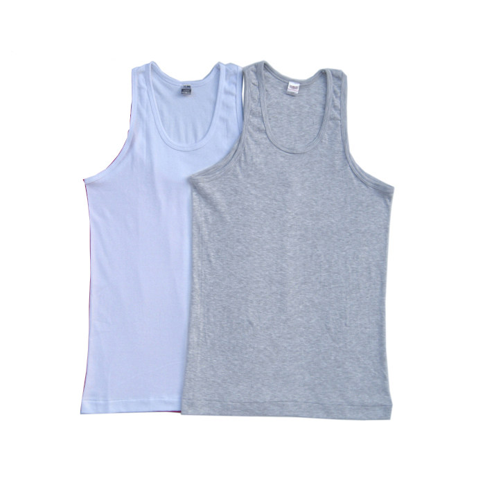 弹力细罗纹纯色全棉打底内衣特惠