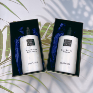 歌歌兰妮蓝风铃身体乳英国梨小苍兰润肤露网红同款 滋润不油腻香体