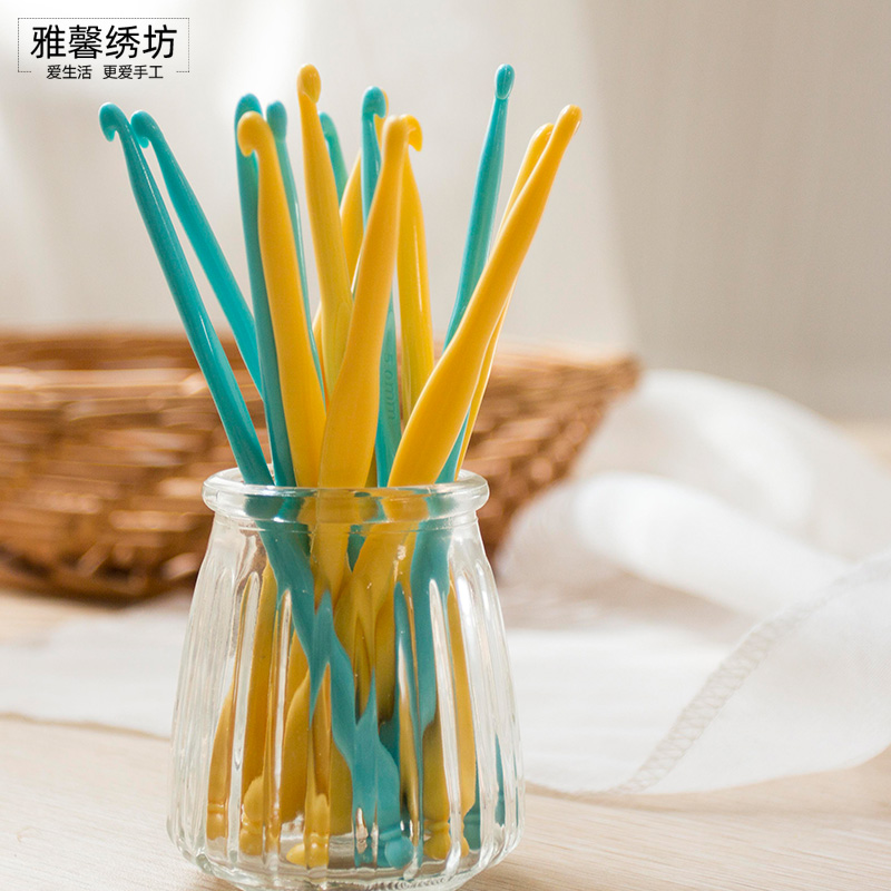 秀丝雅工具满就包邮毛线编织钩鞋钩帽子衣服玩偶高颜值树脂钩针