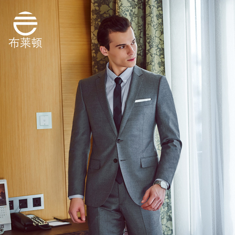 Costume homme MENSPLANET en laine pour printemps - Ref 1557324 Image 3