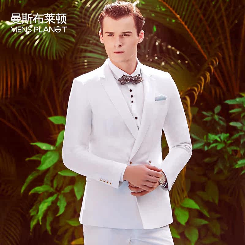 Costume homme MENSPLANET 100% coton pour printemps - Ref 1555322 Image 3