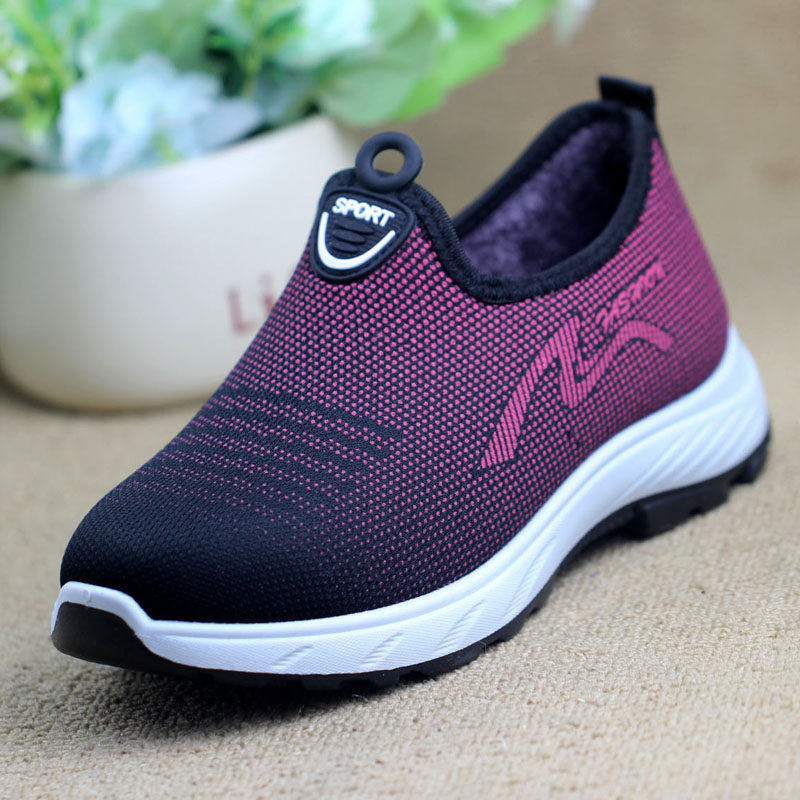 运动休闲软底老北京布鞋女加绒加厚保暖棉鞋冬季新款中老年妈妈鞋,女鞋,棉鞋,淘宝优惠券,粉丝福利购,淘宝优惠卷