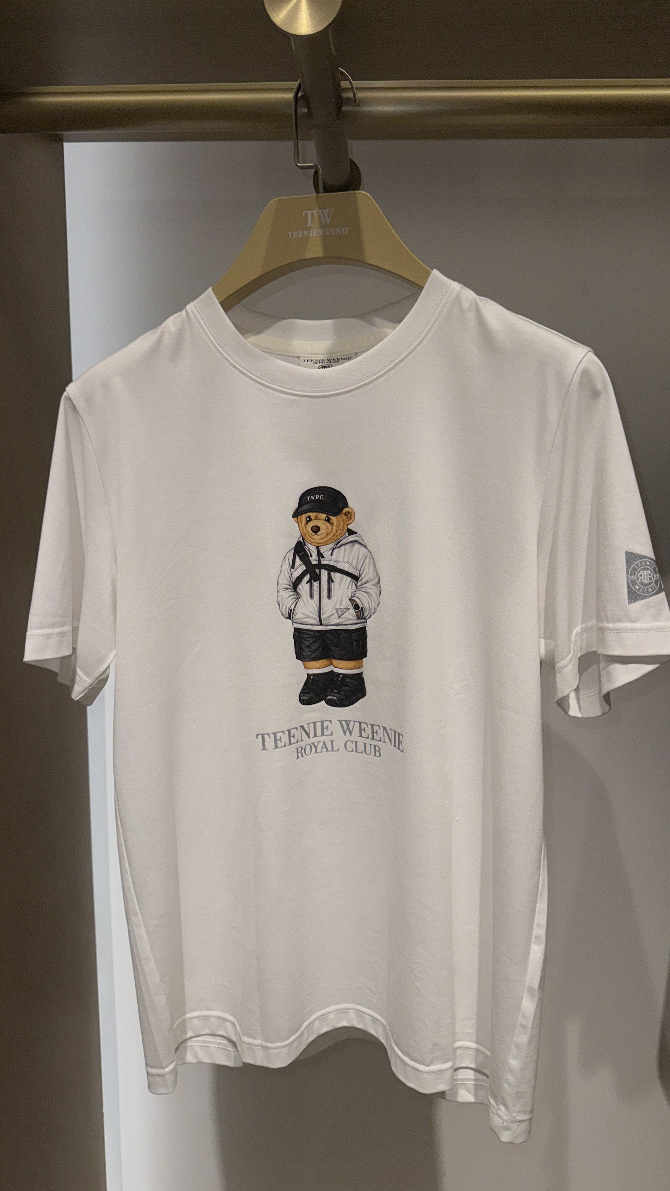 Teenieweenie国内专柜代购小熊男装26夏季新款TNRW2523S1K-499